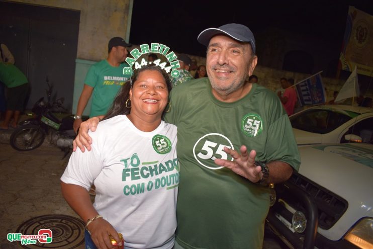 Multidão acompanha corpo a corpo de Iêdo Elias e Alice Britto em Belmonte 197