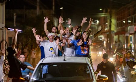 Grande Carreata da Vitória 55 consagra campanha de Robério em Eunápolis 11