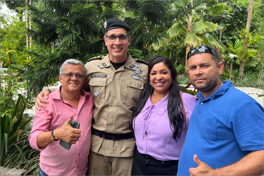 Norma Queiroz se reuniu com o Comando Geral da Polícia Militar e diz que Itapebi terá mais segurança 6