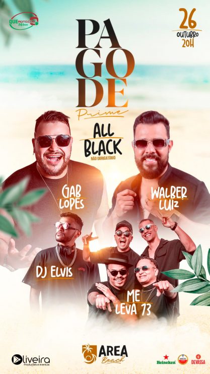 Pagode Prime na Area Beach - Porto Seguro-BA 5