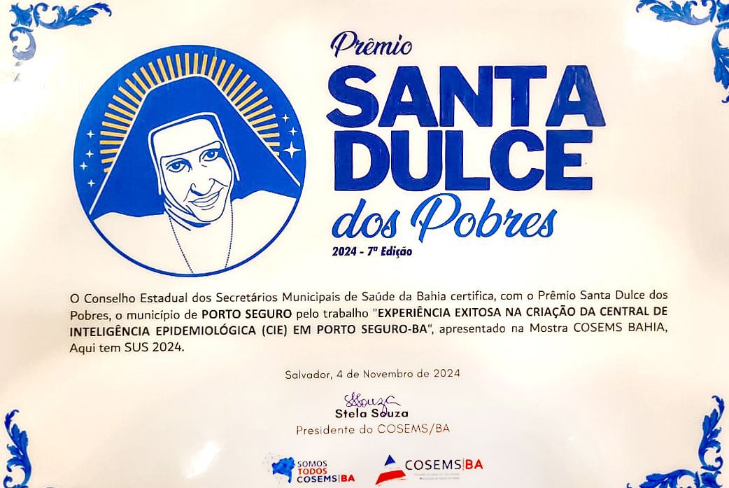 Porto Seguro recebe prêmio Santa Dulce dos Pobres por iniciativas inovadoras na área de saúde 7