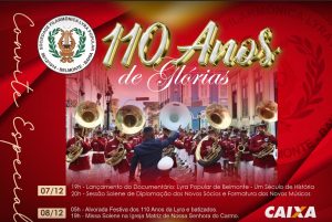 Celebrando 110 Anos de História e Tradição: Filarmônica Lyra Popular Comemora Mais um Ano de Música e Cultura em Belmonte 1