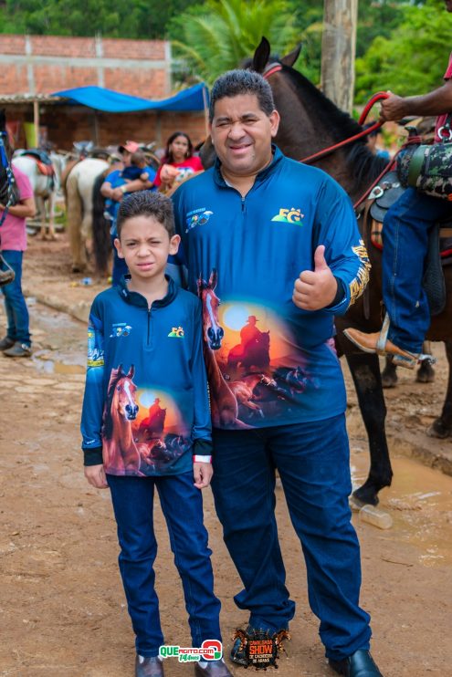 Cavaleiros e amazonas lotam as ruas de Cachoeira do Aranã, durante a Cavalgada Show 116