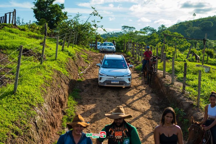 Cavaleiros e amazonas lotam as ruas de Cachoeira do Aranã, durante a Cavalgada Show 265