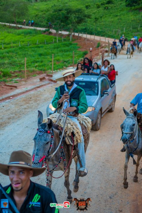 Cavaleiros e amazonas lotam as ruas de Cachoeira do Aranã, durante a Cavalgada Show 312