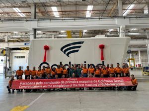 Pimeira nacelle da Goldwind fabricada em unidade baiana está pronta 1