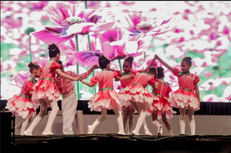 Espetáculo de ballet encanta o público na última noite do Natal das Luzes de Itagimirim 13