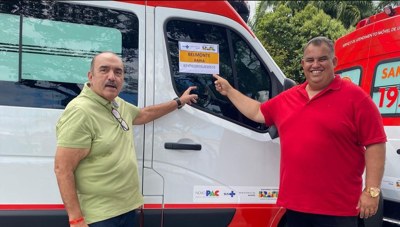 Prefeito Iêdo Elias recebe nova ambulância do SAMU 0km do Governo do Estado 5