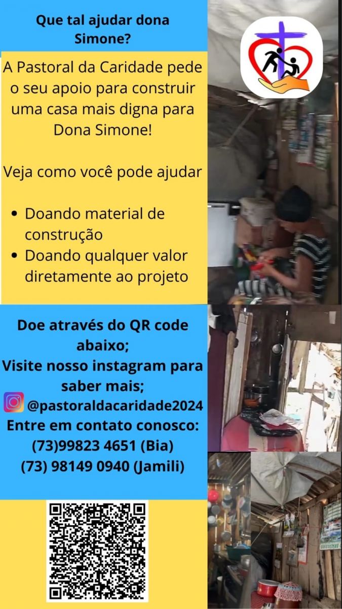 Pastoral da Caridade mobiliza Eunápolis para construir um lar digno para Dona Simone 6