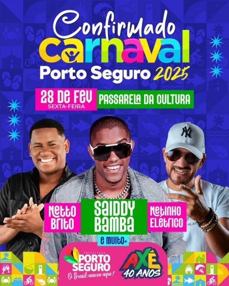 Prefeitura de Porto Seguro divulga a programação do Carnaval 2025 9