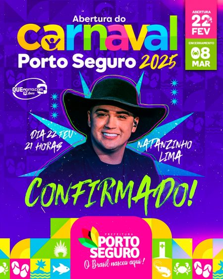 Natanzinho Lima na Abertura do Carnaval de Porto Seguro 2025 4