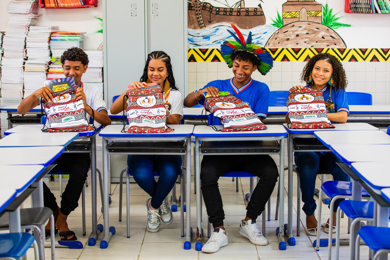 Veracel Celulose doa mais de 5 mil kits escolares para comunidades indígenas no Sul da Bahia 6