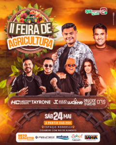 II Feira de Agricultura em Eunápolis acontece dia 24 de maio com grandes atrações musicais 1